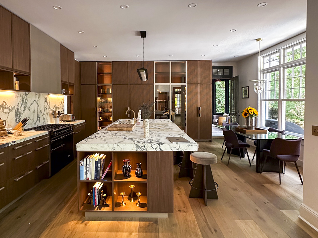 Hampton style kitchen remodel